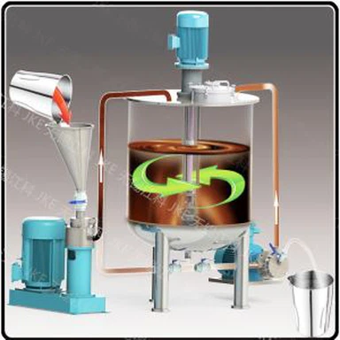 Mešalnik za prah in tekočino