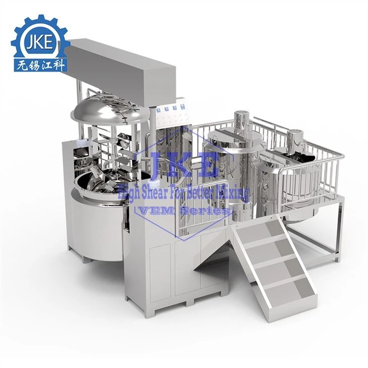 Vacuum Cosmetic Cream / Paste / Ointment Homogenizer