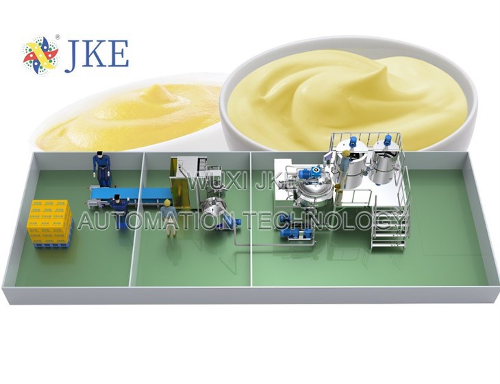 The 200L Mayonnaise Homogenizing Machine